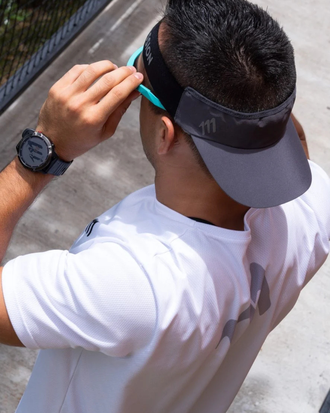 CAMISETA RUNNING 111 TEE BLANCA HOMBRE