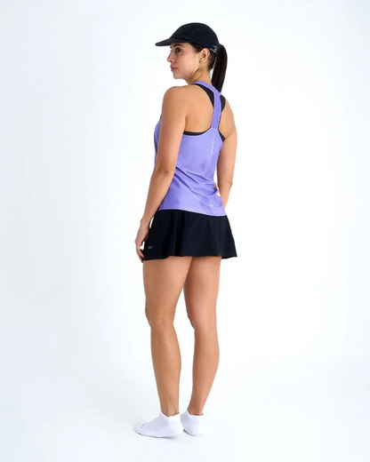 FALDA SHORT RUNNING/PADEL NEGRO SAFETTI DAMA