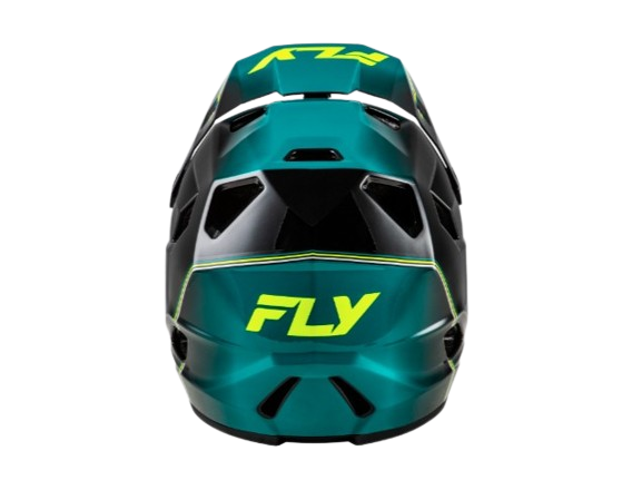 CASCO FLY RAYCE REPEAT NEGRO/VERDE AZULADO