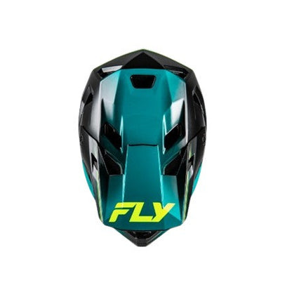 CASCO FLY RAYCE REPEAT NEGRO/VERDE AZULADO