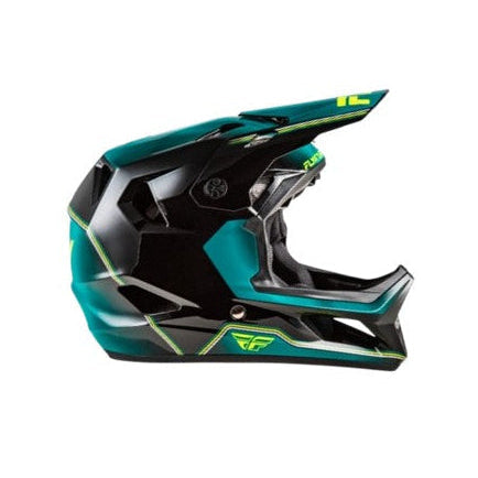 CASCO FLY RAYCE REPEAT NEGRO/VERDE AZULADO