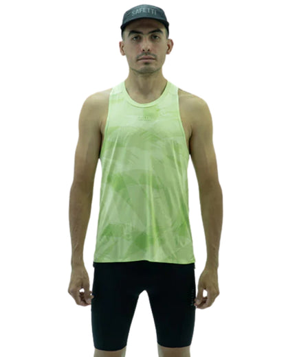 CAMISETA RUNNING SAFETTI ENGRAVED LEMON MANGA SISA HOMBRE