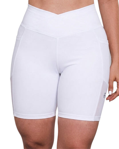 LICRA CORTA RUNNING FRENESI BLANCO DAMA