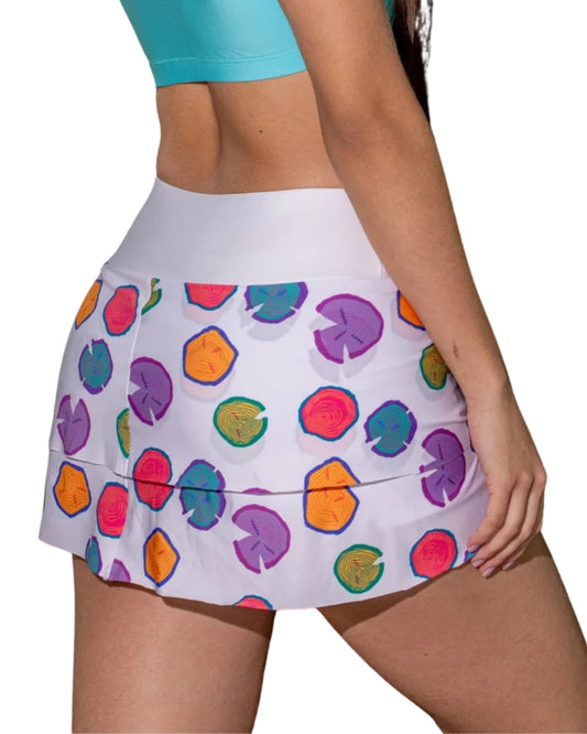 FALDA SHORT RUNNING/PADEL KAFITT COLORES DAMA
