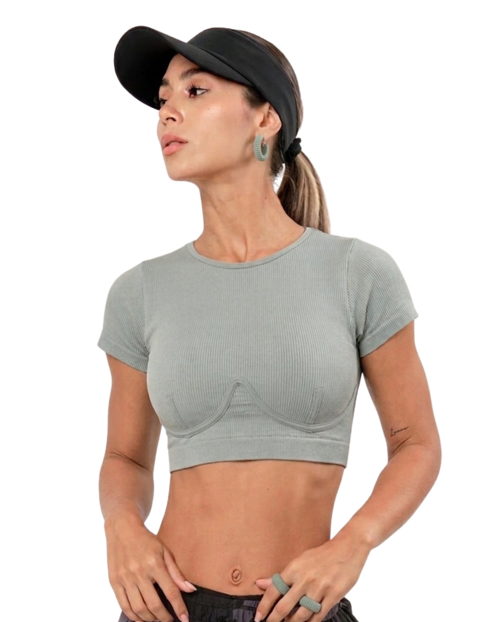 TOP RUNNING BABALÚ CLASIC GRIS DAMA
