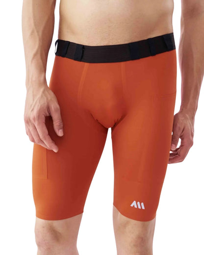 LICRA RUNNING ANONYMOUS RACE SPEED TERRACTOTA HOMBRE