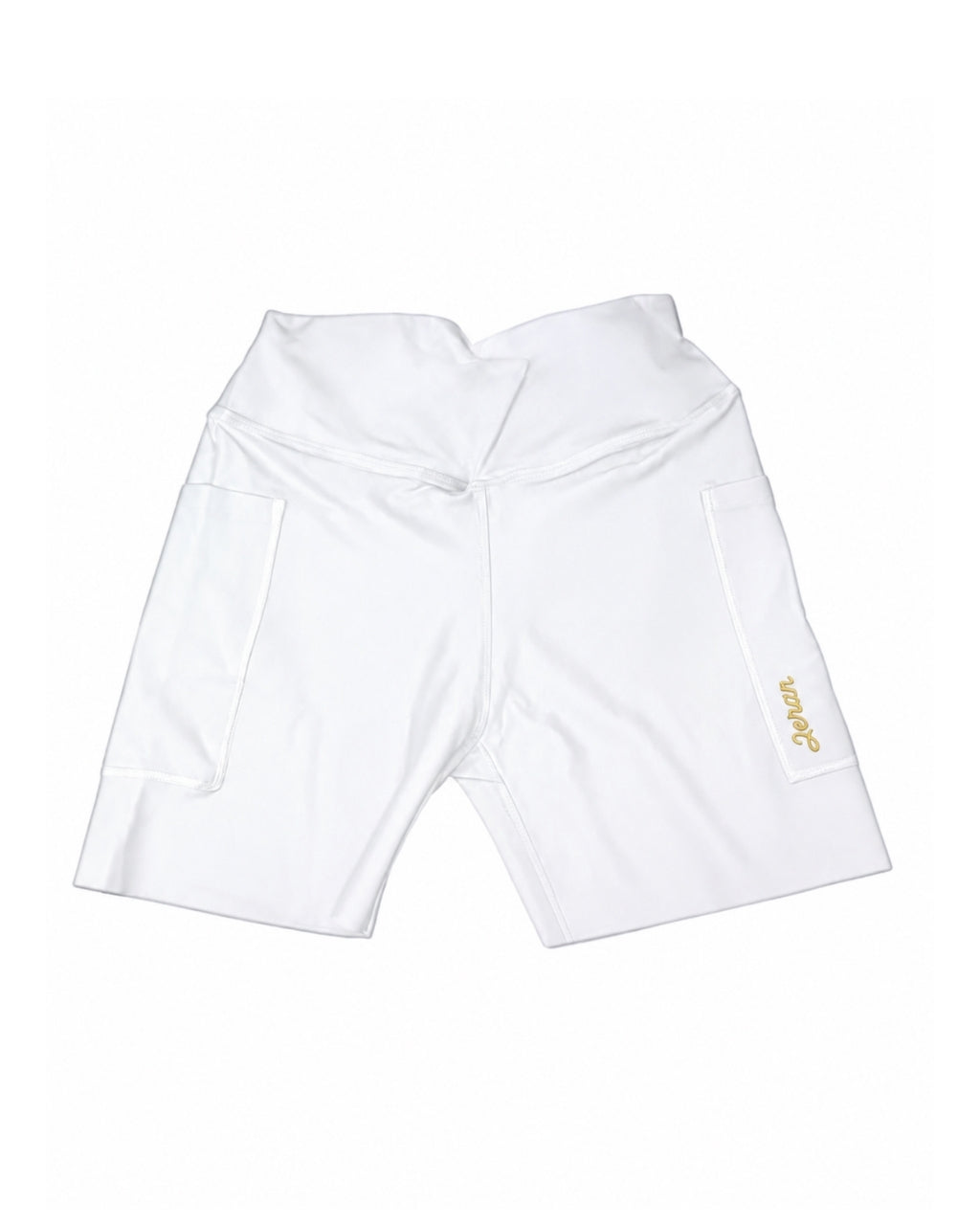 LICRA CORTA RUNNING JERAN BLANCO DAMA