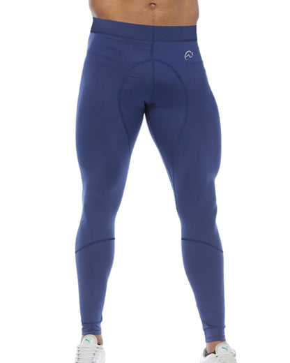 LICRAS LARGAS RUNNING NATIVOS AZUL ROYAL HOMBRE