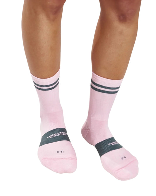 MEDIAS ANONYMOUS ROSADO – GRIS UNISEX