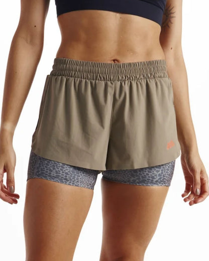 PANTALONETA RUNNING ANONYMUS PERFORMANCE AERO SHORT SNAKE DAMA