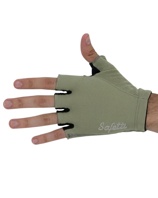 GUANTES CICLISMO SAFETTI ESSENZIALES DEDO CORTO LIMA UNISEX