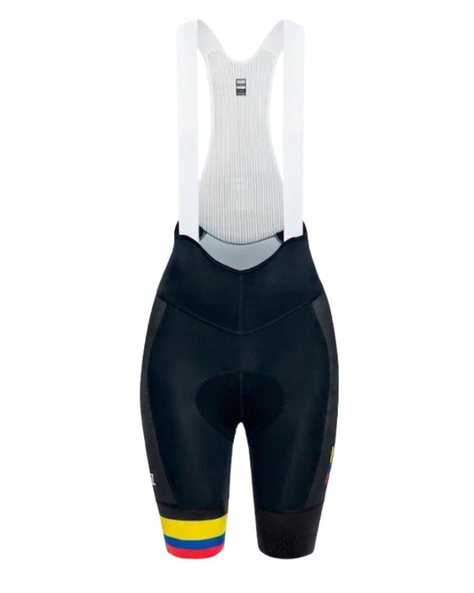PANTALONETA CON TIRAS CORTA SUÁREZ PERFORMANCE FEDERACIÓN COLOMBIA NEGRO DAMA