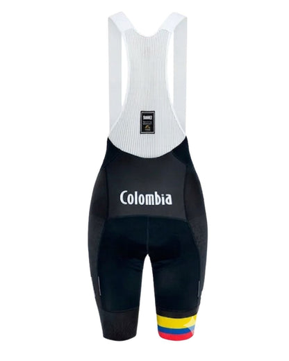 PANTALONETA CON TIRAS CORTA SUÁREZ PERFORMANCE FEDERACIÓN COLOMBIA NEGRO DAMA