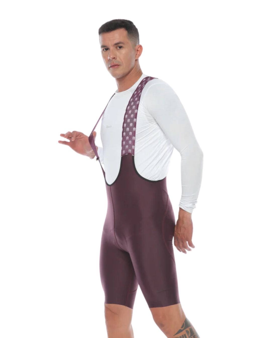 PANTALONETA CON TIRAS WINNER HIBRID VINOTINTO HOMBRE