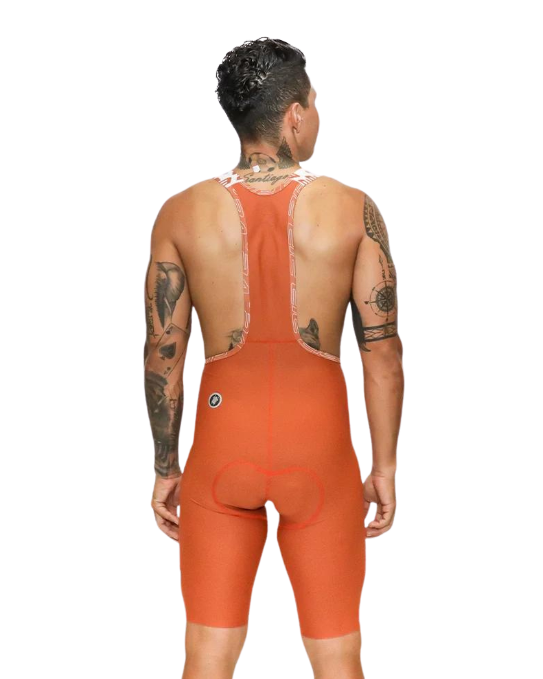 PANTALONETA CON TIRAS ELEVEN ESTELAR NARANJA HOMBRE