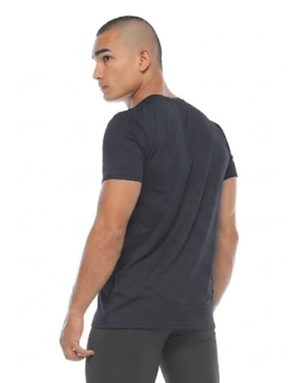 CAMISETA RUNNING NATIVOS MANGA CORTA NEGRO HOMBRE
