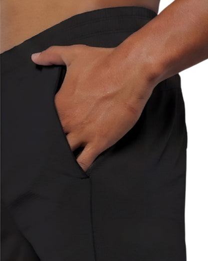 PANTALONETA RUNNING/PADEL NATIVOS CIERRE NEGRO HOMBRE