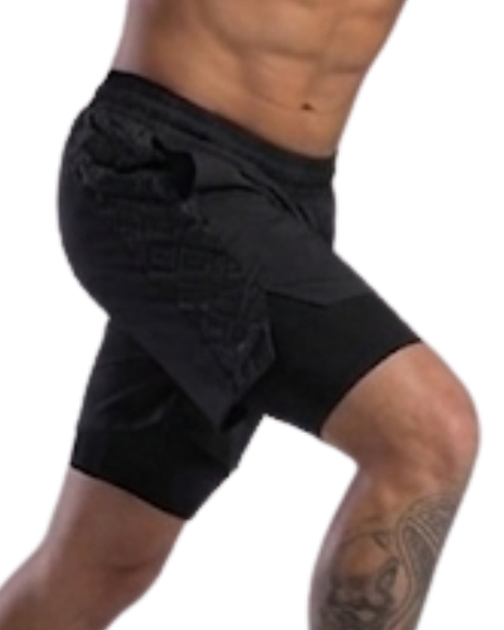 PANTALONETA RUNNING/PADEL NATIVOS NEGRO HOMBRE