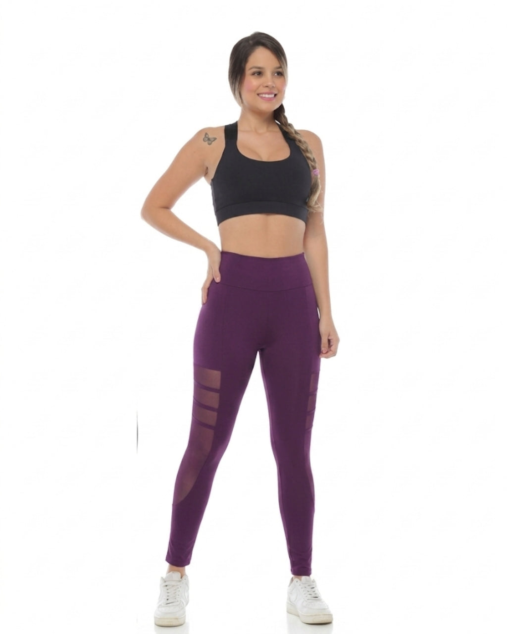 LEGGINS RUNNING NATIVOS POLY UVA DAMA