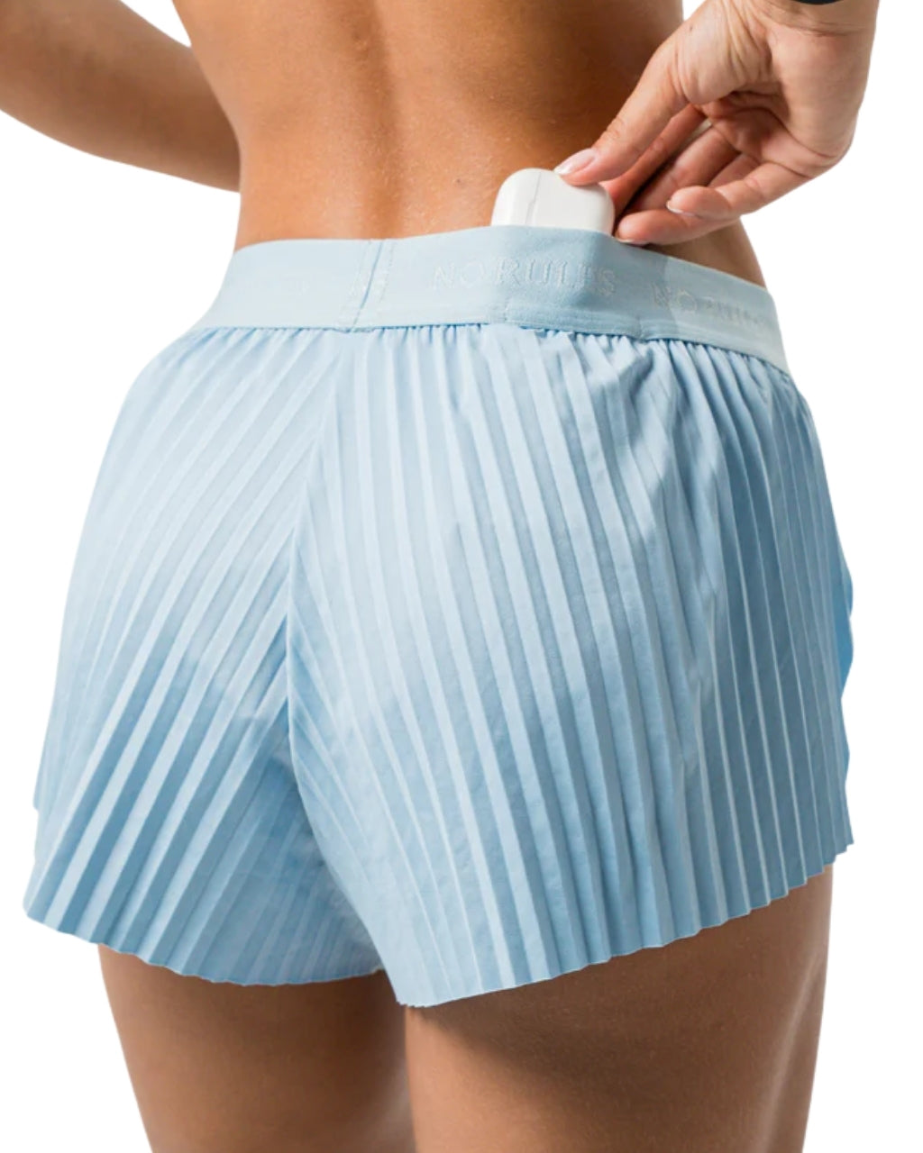 SHORT RUNNING NO RULES PERFORMANCE BABY BLUE DAMA