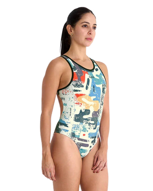 VESTIDO DE BAÑO TRIATLON ROCKART SAFETTI DAMA