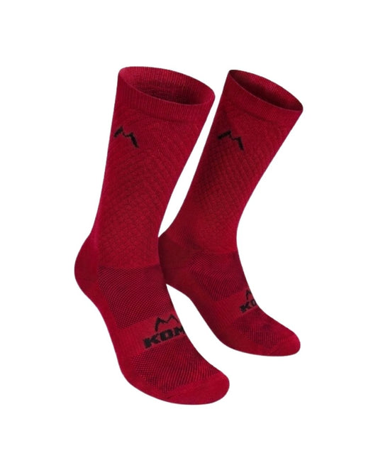 MEDIAS KOM PREMIUM ROJO UNISEX