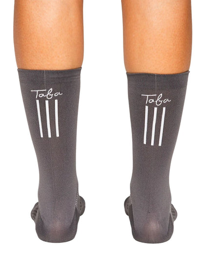 MEDIAS TABA REFLECTIVA GRIS OSCURO UNISEX