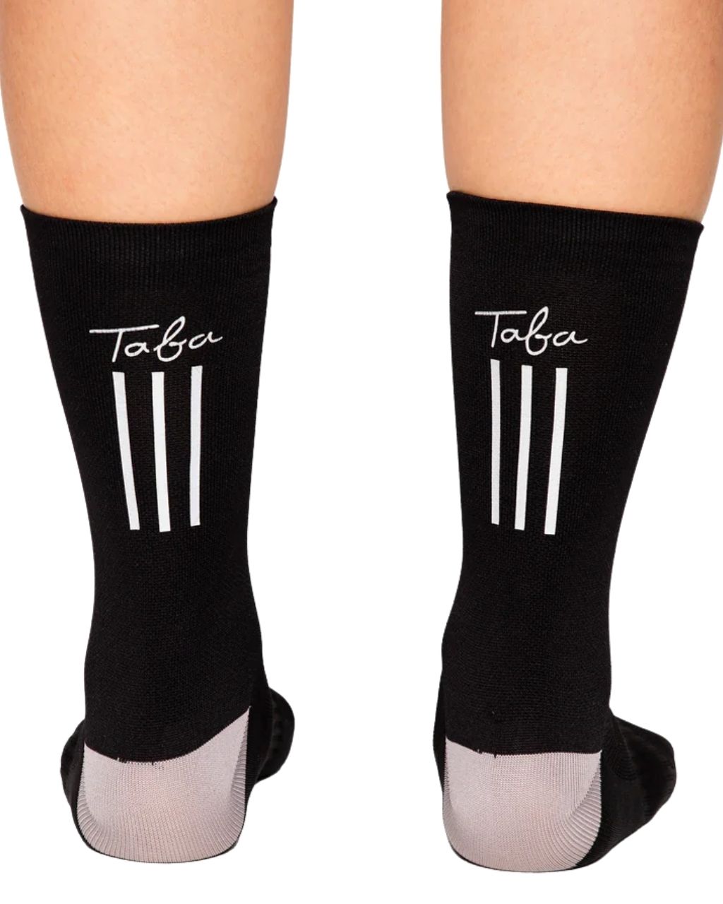 MEDIAS TABA REFLECTIVA NEGRO - GRIS OSCURO UNISEX