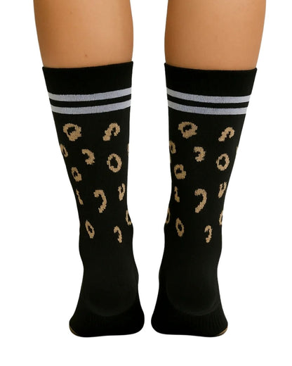 MEDIAS TABA COMPRESION ANIMAL PRINT UNISEX