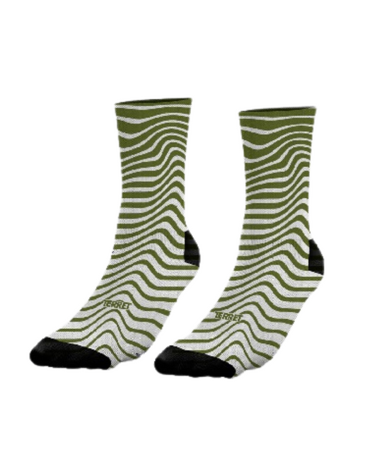 MEDIAS TERRET CON COMPRESIÓN ZEN OLIVE UNISEX