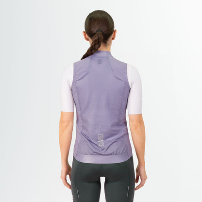 CHALECO CORTAVIENTOS DAMA BARRIER LAVANDER GREY 2.5