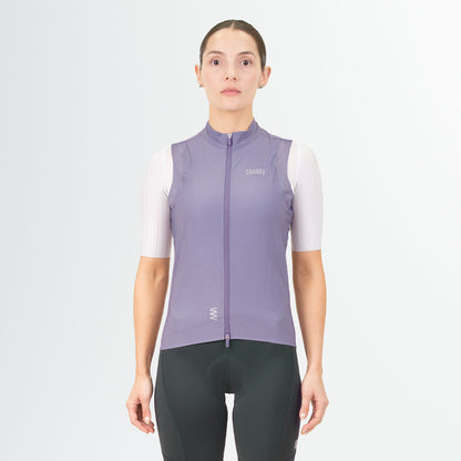 CHALECO CORTAVIENTOS DAMA BARRIER LAVANDER GREY 2.5