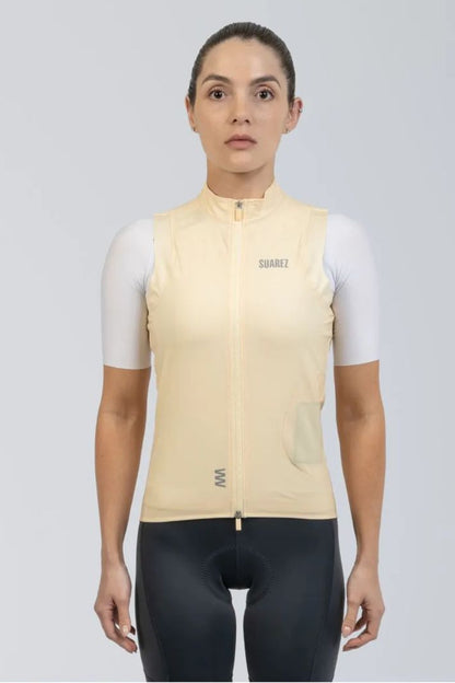 CHALECO CORTAVIENTO MUJER BARRIER YELLOW PIE