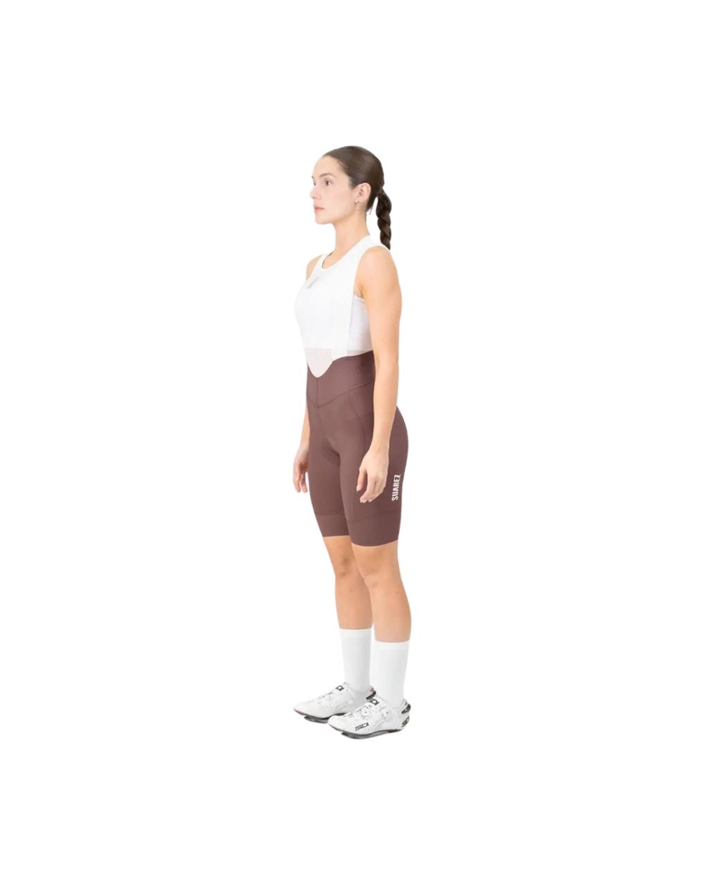 PANTALONETA CON TIRAS SUAREZ PRO HARD DUSTY ROSE DAMA