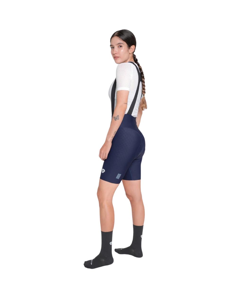 PANTALONETA CON TIRAS GW WEFT  AZUL DAMA