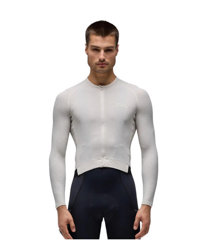 JERSEY ML GIVELO HOMBRE  MODERN CLASSIC WAFFLE LS JERSEY - MOON