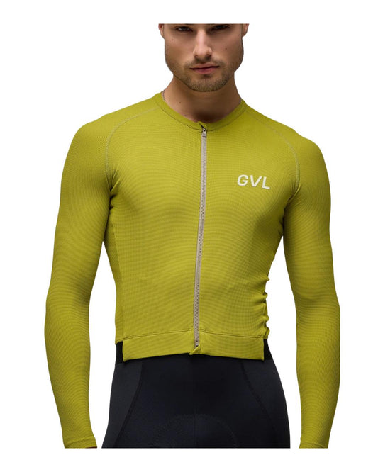 JERSEY ML GIVELO HOMBRE  MODERN CLASSIC WAFFLE LS - EVERGREEN