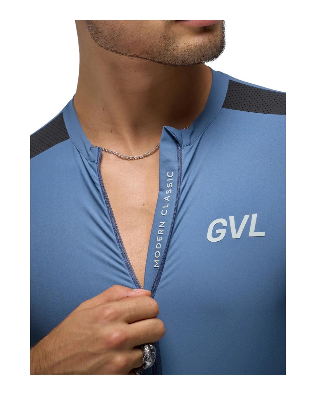 JERSEY MC GIVELO   UNISEX MODERN CLASSIC - BLUE