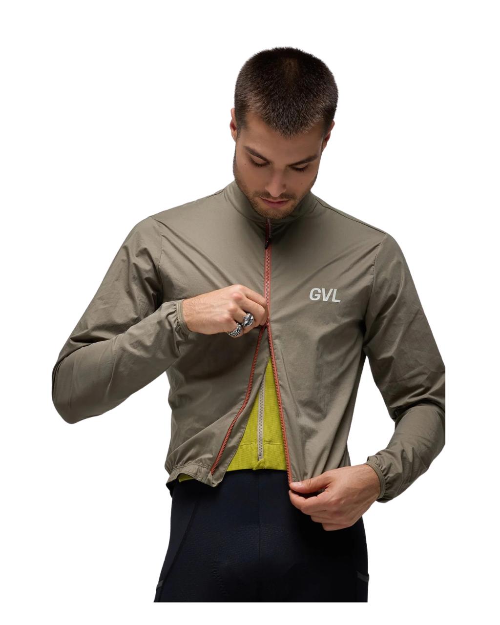 CHAQUETA GIVELO SHELL - SAGE  HOMBRE