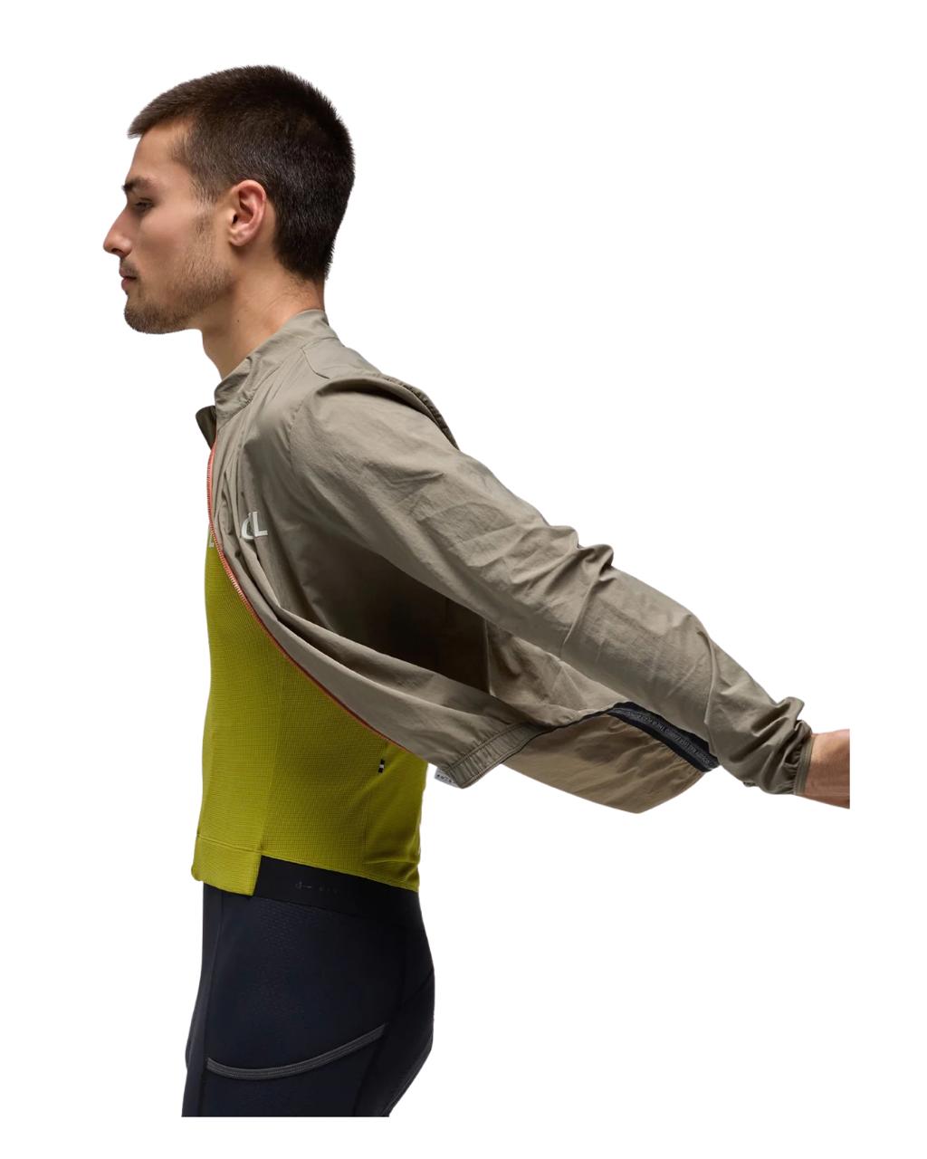 CHAQUETA GIVELO SHELL - SAGE  HOMBRE