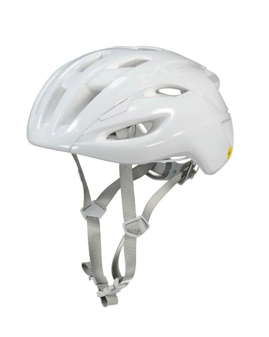 CASCO RUTA MET RIVALE MIPS BLANCO