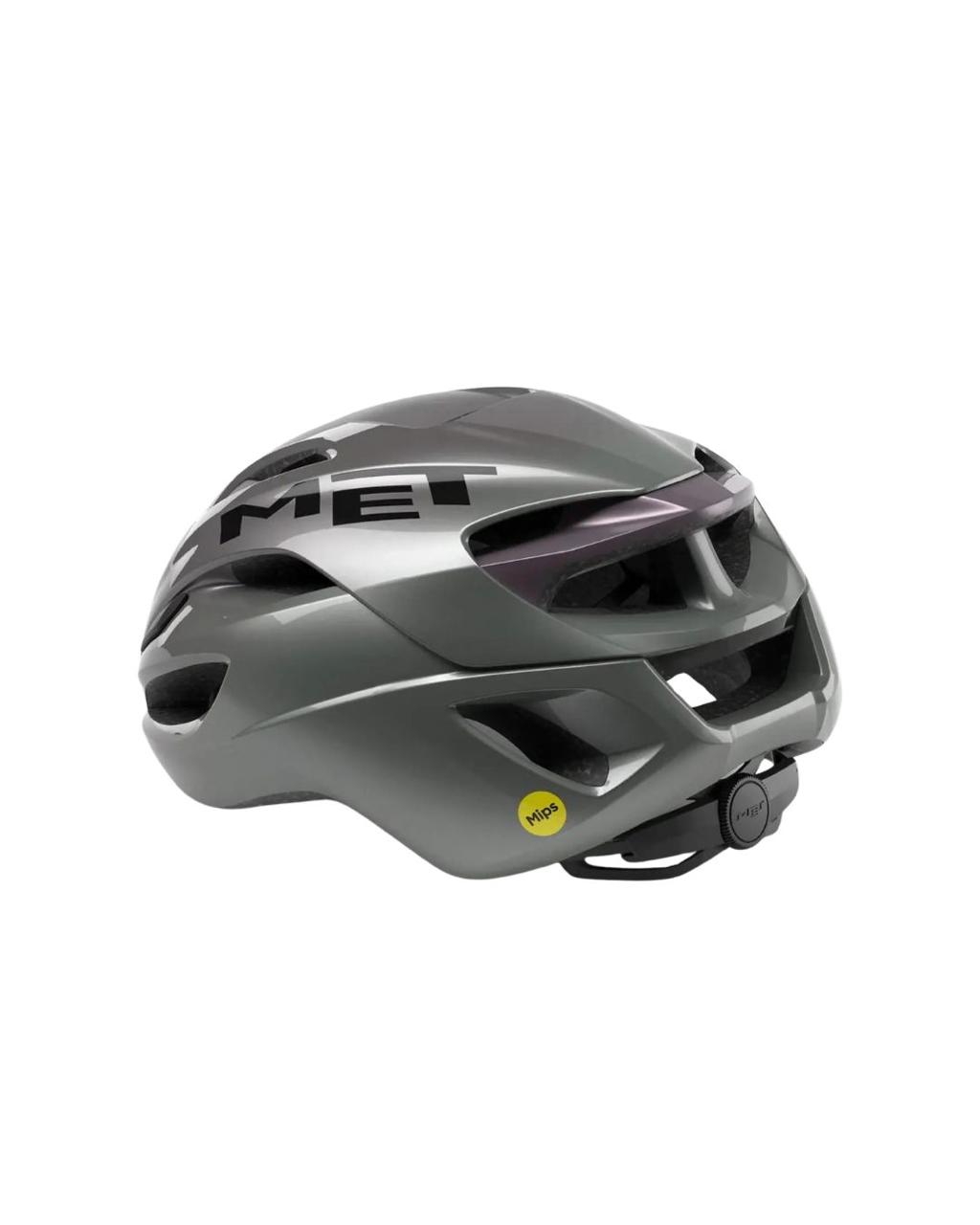 CASCO RUTA MET RIVALE MIPS GRIS