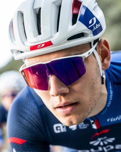 GAFAS JULBO EDGE GROUPAMA FDJ BLANCO/AZUL