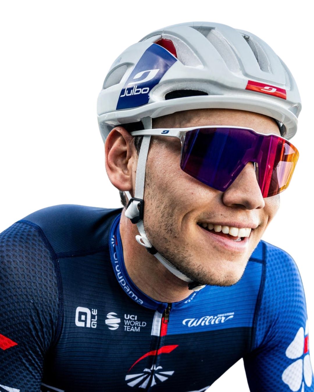 GAFAS JULBO EDGE GROUPAMA FDJ BLANCO/AZUL