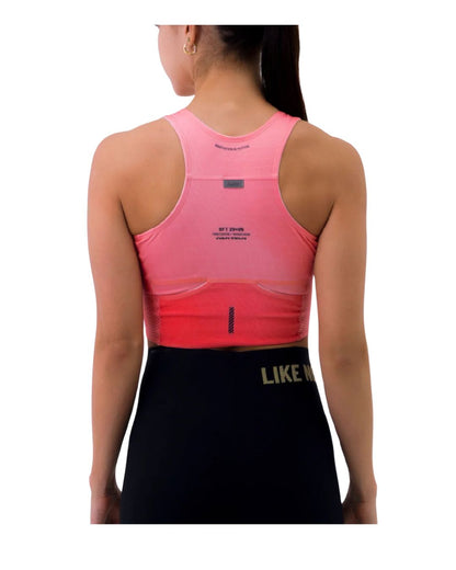 TOP RUNNING/PADEL SAFETTI POCKET CHERRY DAMA