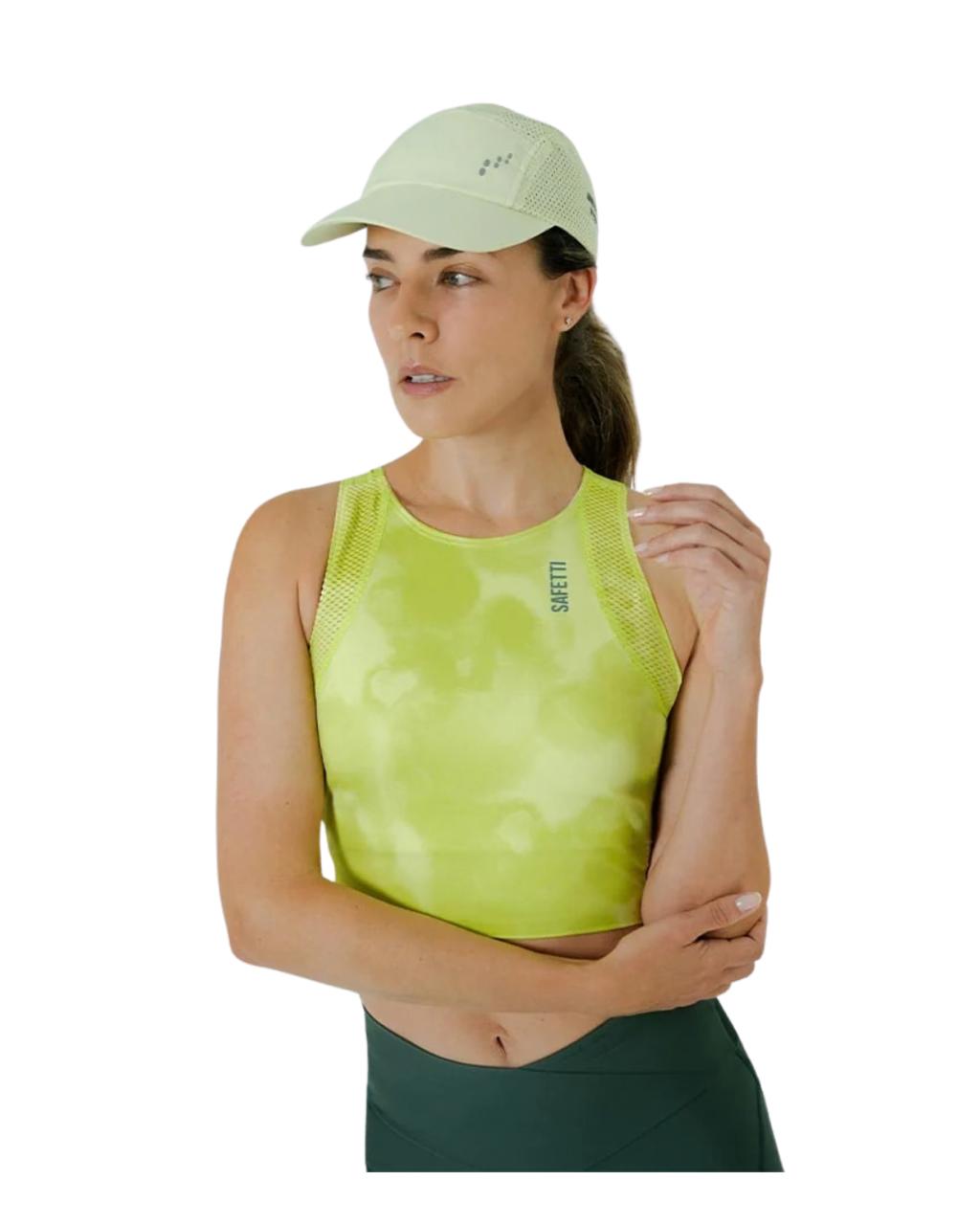 TOP RUNNING/PADEL SAFETTI POCKET LEMON DAMA