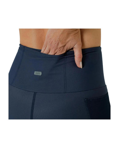 LICRA CORTA RUNNING TITÁN CUT SAFETTI BLUE DAMA