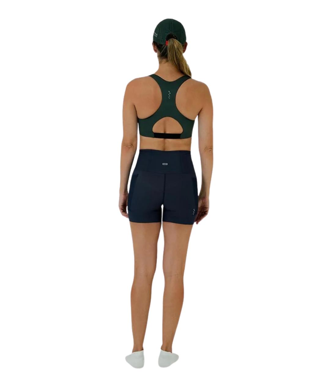 LICRA CORTA RUNNING TITÁN CUT SAFETTI BLUE DAMA