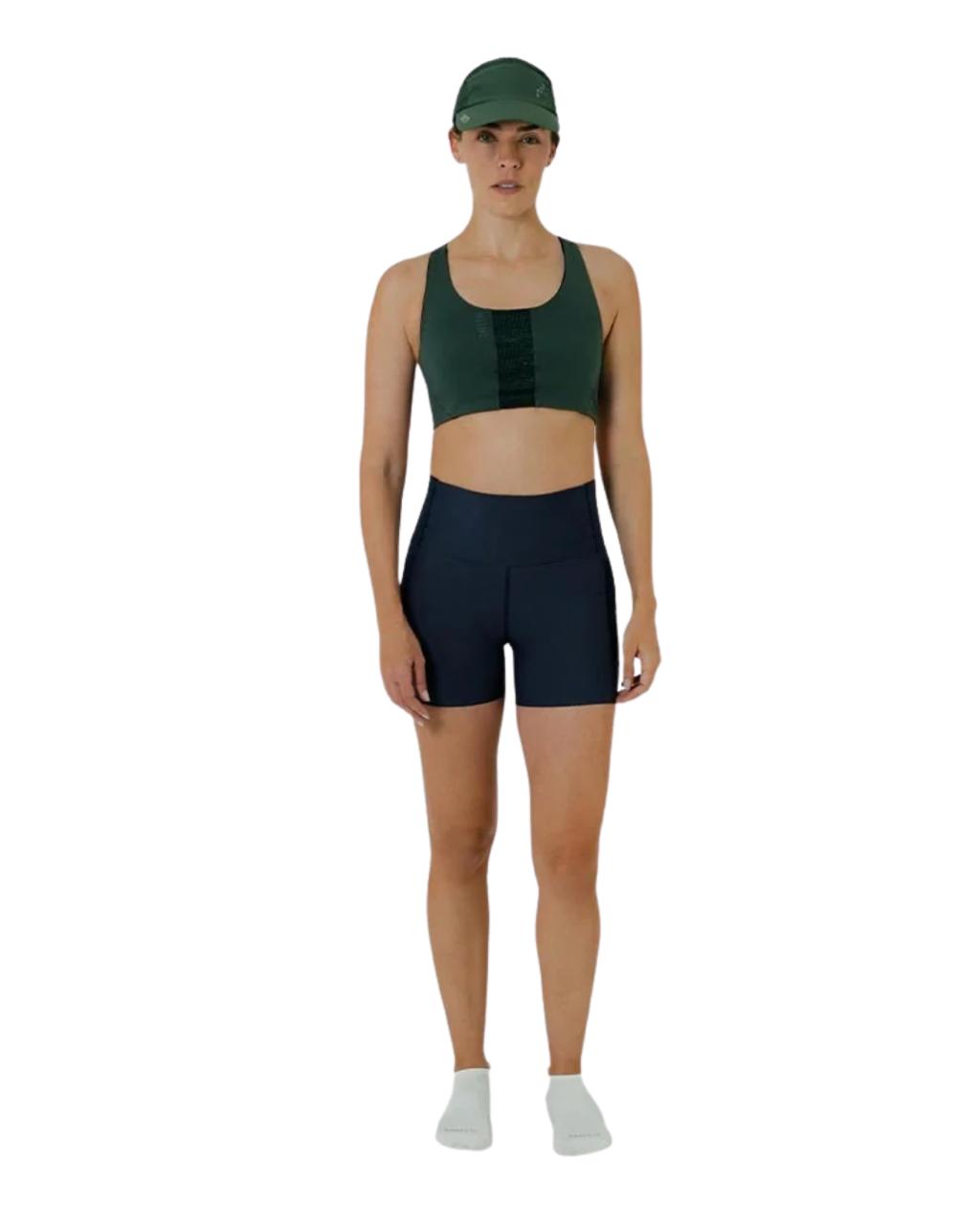 LICRA CORTA RUNNING TITÁN CUT SAFETTI BLUE DAMA