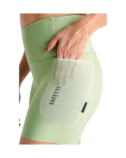 LICRA CORTA RUNNING TITÁN CUT SAFETTI STEVIA DAMA